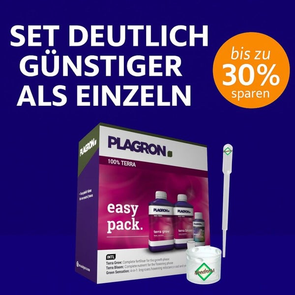 Plagron 100 Prozent Terra Dünger Easy Pack Set
