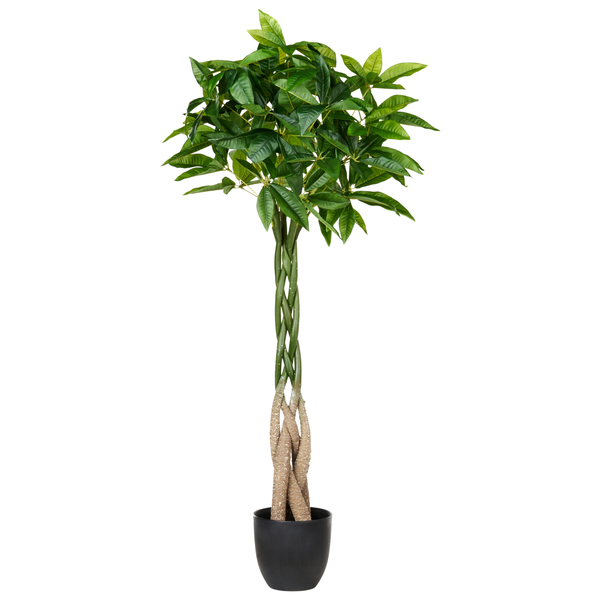 Kunstpflanze PACHIRA TREE 120 cm Grün
