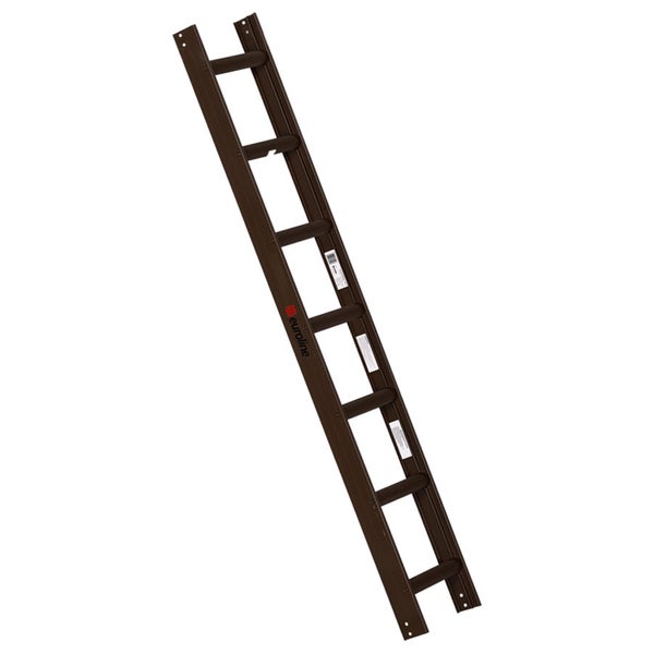 Holzleiter mit Sprossen