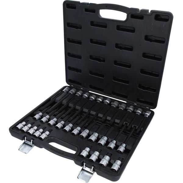KS TOOLS 1/2 RIBE Bit-Stecknuss-Satz 32tlg. kurz lang und extra lang - 911.4520
