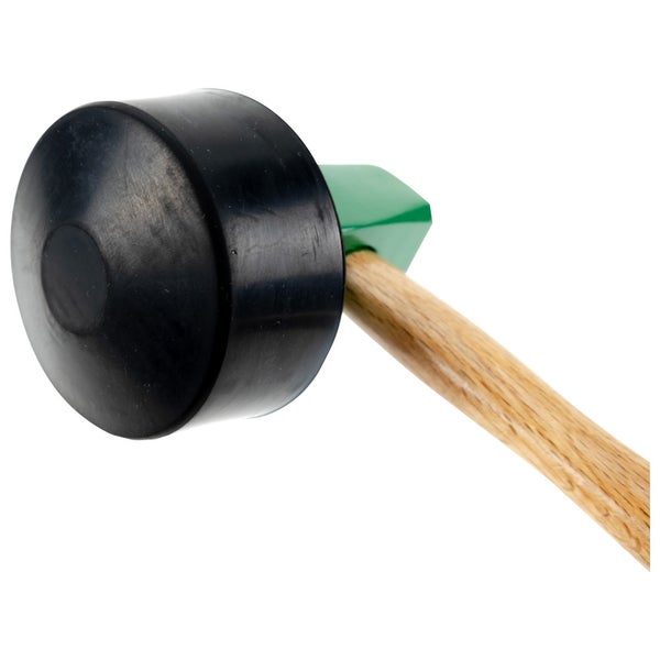 Gummiaufsatz für Hammer mit Holzstiel