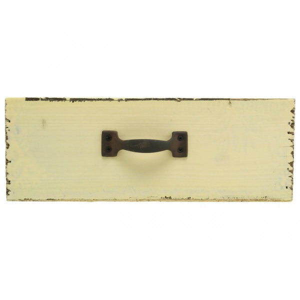 Holzschublade mit Griff