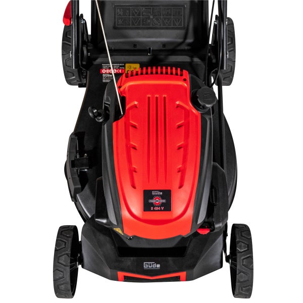 Rasenmäher von oben