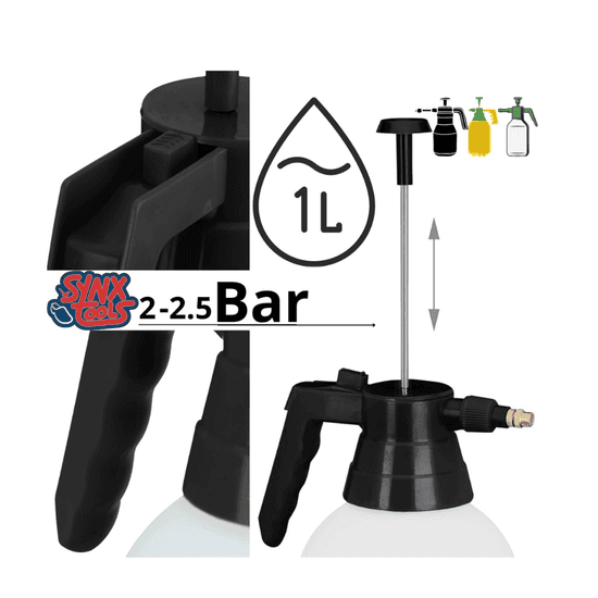 Drucksprüher mit einem Liter Fassungsvermögen