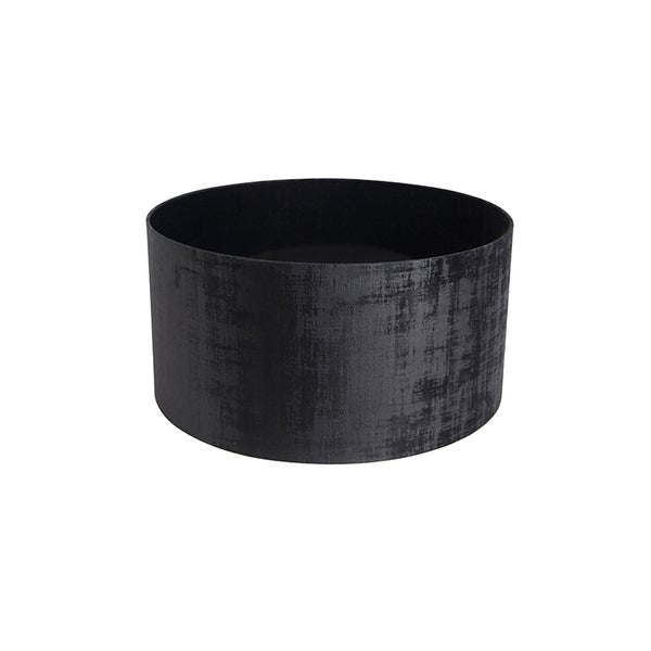 Lampenschirm Velours schwarz 50/50/25