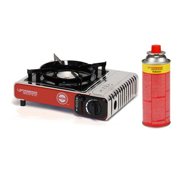 ROTHENBERGER Industrial Campingkocher 2,2 kW Premium RS 220 inkl. RoButan 220gr. - 1500004232-04