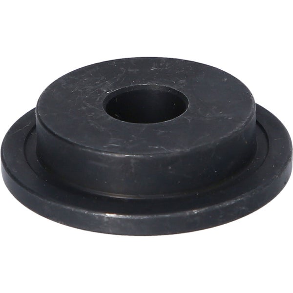 Schwarzer Zentrierring mit Loch in der Mitte