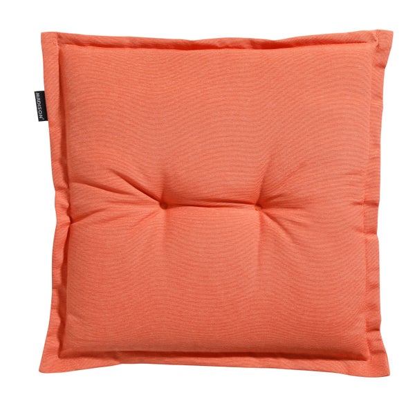 Sitzkissen Panama Flame Orange - Ca. 50x50 cm - 4er-Set