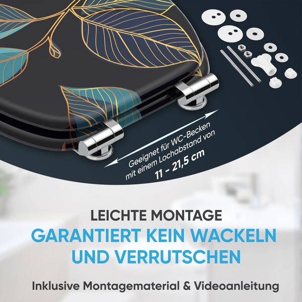 WC-Sitz mit Absenkautomatik Tavira