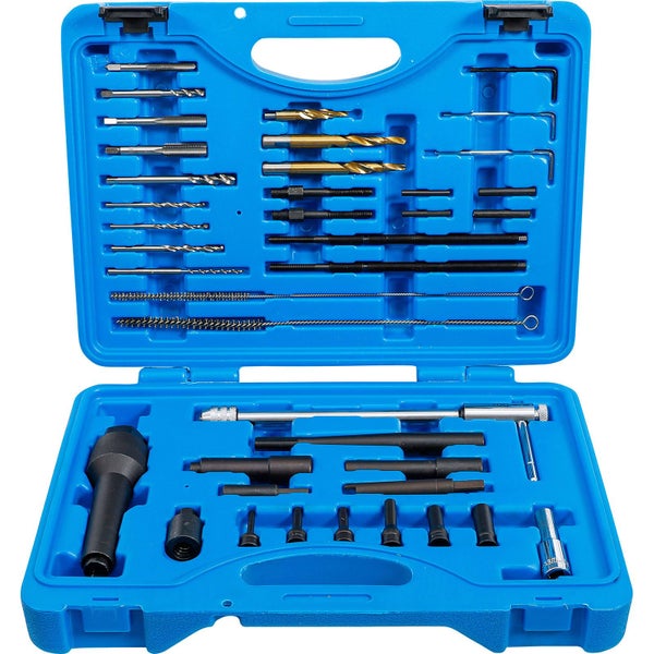 BGS Glühkerzen-Werkzeug und Gewinde-Reparatur-Satz M8, M10 41tlg. - 9565