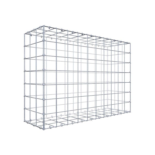 Gabione 100 cm x 70 cm x 30 cm (L x H x T), Maschenweite 10 cm x 10 cm, C-Ring