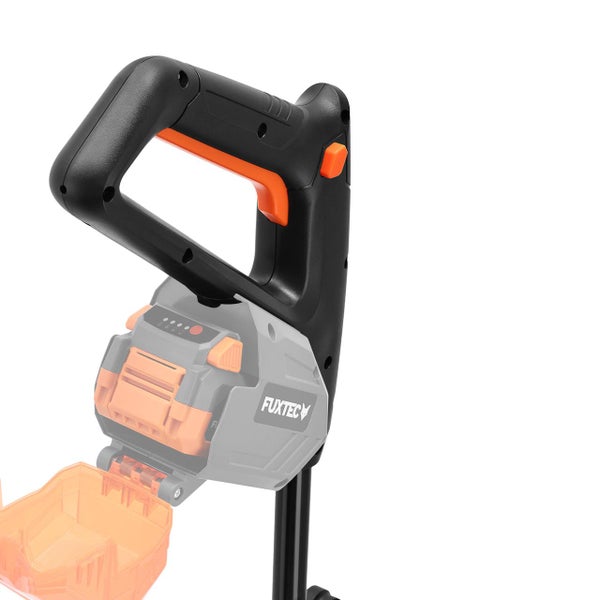 Griff einer FUXTEC Kehrmaschine