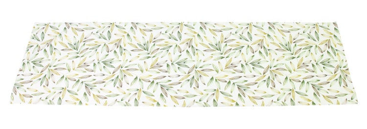 FRANK FLECHTWAREN | Tischläufer Blattstruktur, BAUMWOLLE, POLYESTER, 40 x 140 cm