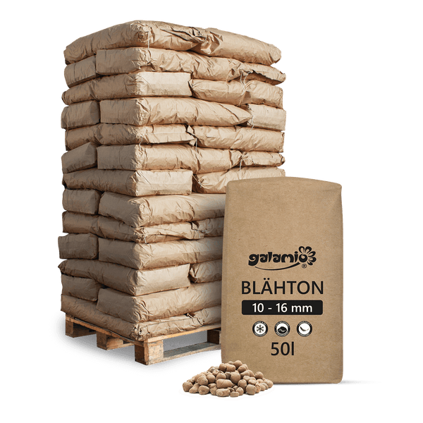 Galamio Blähton Mittel 50l x 39 Sack 1950l Palette
