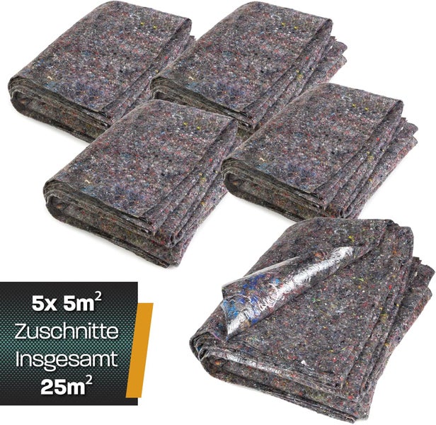 Hinrichs Malervlies 25 m 180g/m² - 5 x 5m² Zuschnitt Abdeckvlies rutschfest