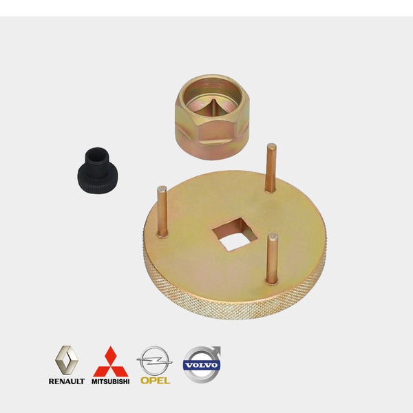 Werkzeugsatz zum Gegenhalten der Riemenscheibe für Renault, Mitsubishi, Opel und Volvo