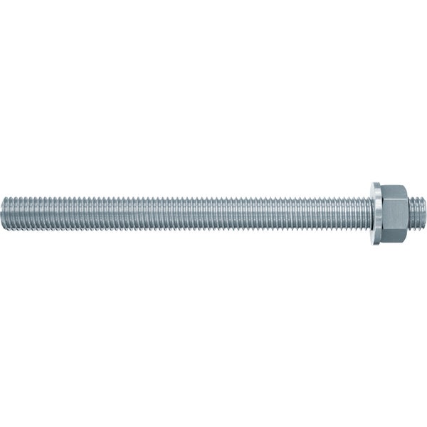 Fischer 10x Ankerstange FIS A M 8 x 90 mm galvanisch verzinkt Stahlgüte 8.8 - 519390