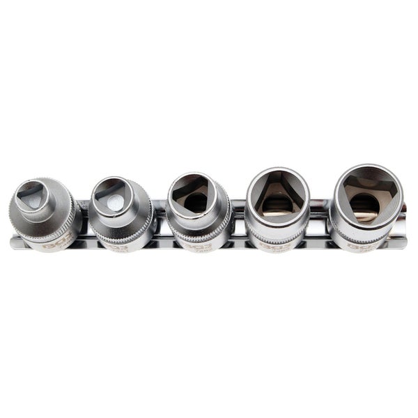 BGS Dreikant-Einsatz-Satz M5 - M12 (8 - 16,5 mm) 5tlg. - 8608