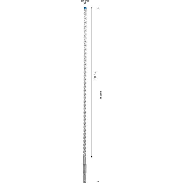 Bosch Expert SDS plus-7X Hammerbohrer 8 x 400 x 465 mm - 2608900093