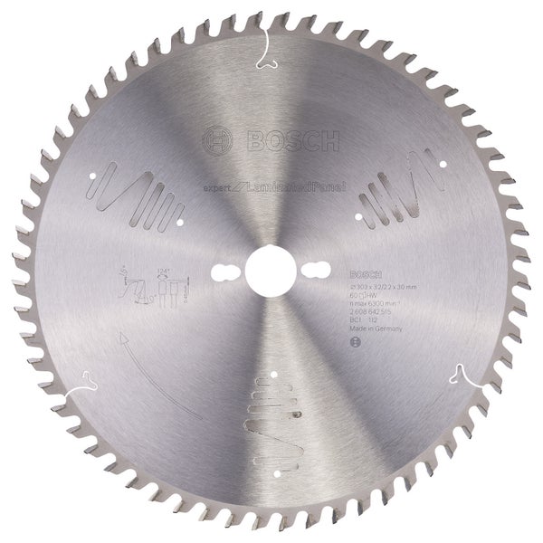 Bosch Kreissägeblatt Expert for Laminated Panel für Paneelkreis- und Tischsägen 303 x 30 x 3,2 mm 60 - 2608642515