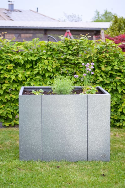 Hochbeet klassisch ELEO Monterosso 90 x 90 x 68 cm Metall verzinkt