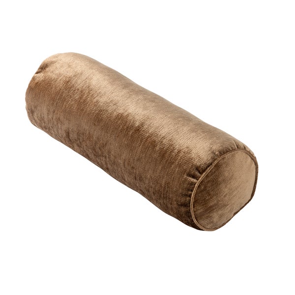LEE - Rollkissen 18x50 cm - Tobacco Brown - braun
