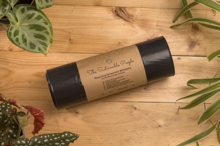 Die Nachhaltigen Schwerlast Müllsäcke Recycling mit dem Blauen Engel zertifiziert