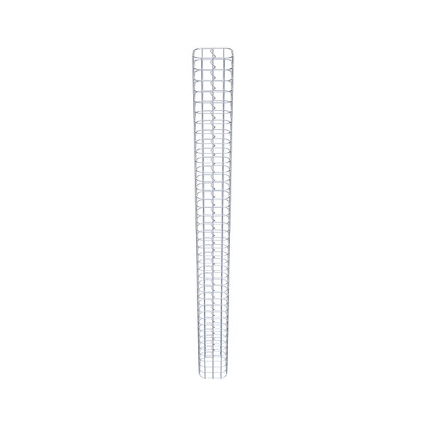 Gabionensäule 17 x 17 cm, MW 5 x 5 cm eckig - Höhe: 2,00 m