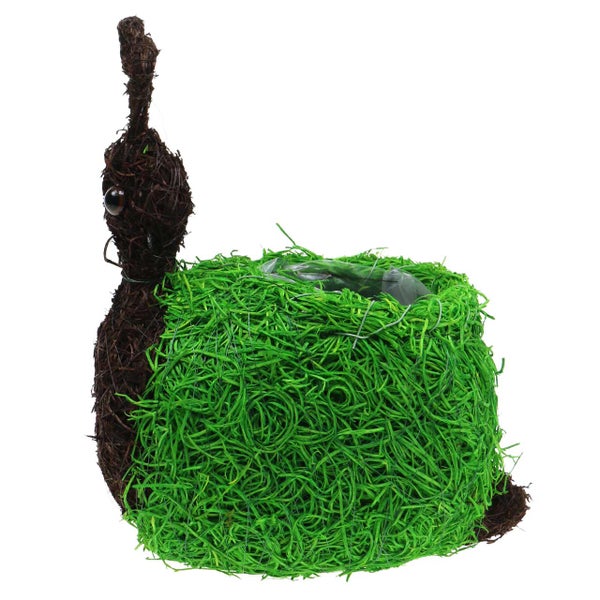 Dekorative Pflanzschale in Form einer Ente für den Garten