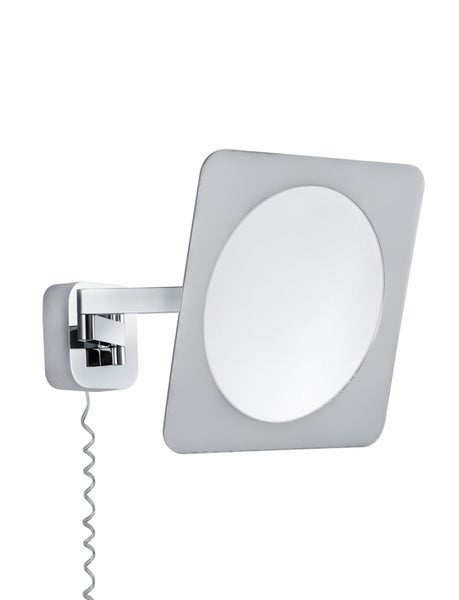 LED Kosmetikspiegel Bela Mit Leuchtmittel IP44 3000K 260lm 230V 5,7W Chrom, Weiß, Spiegel