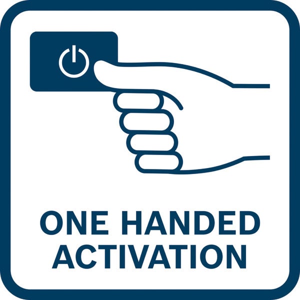 Einhandaktivierung Symbol