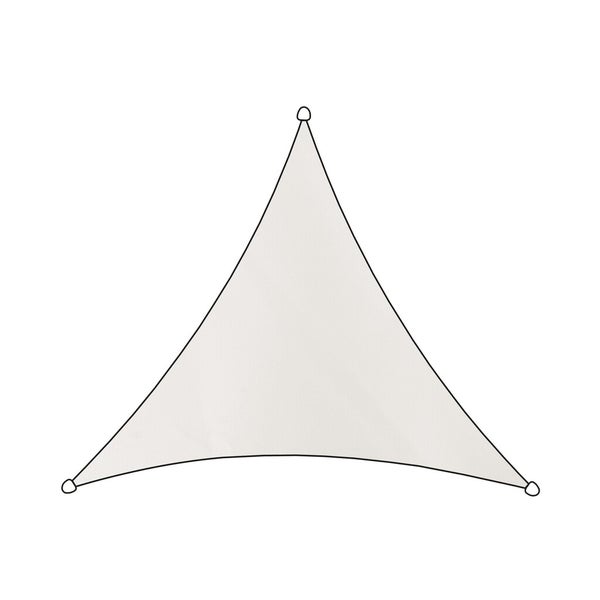 Livin'outdoor sonnensegel Como Polyester Dreieck 5m weiß