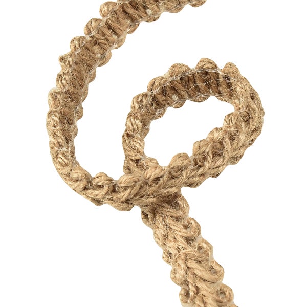Gekordelte Jutekordel Nahaufnahme
