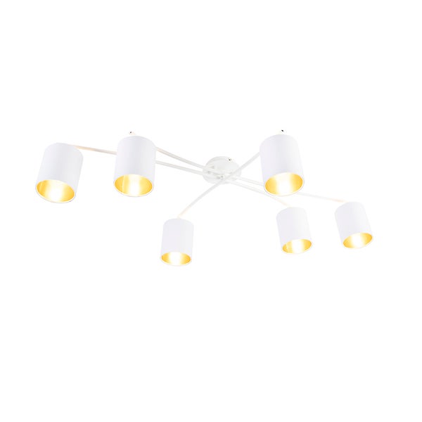 Deckenleuchte mit sechs Leuchten