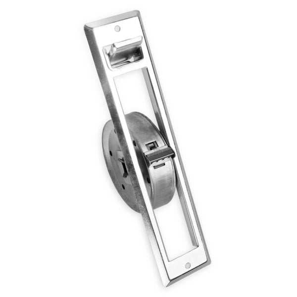 Einbau-Gurtwickler aus Metall zur Montage in Rollladenkästen