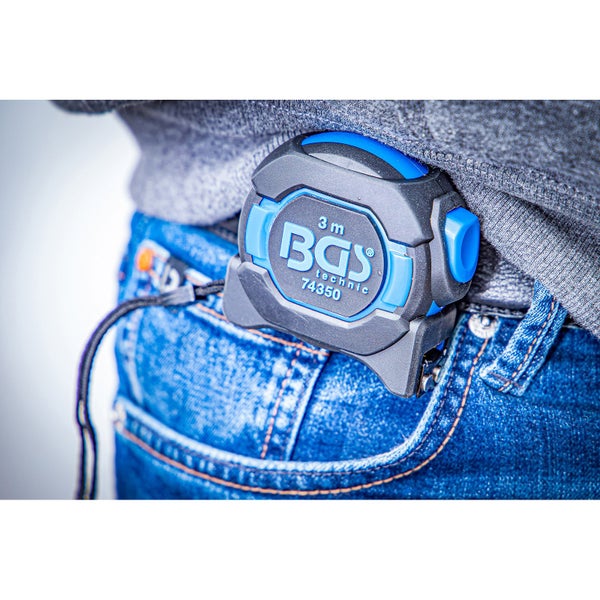 BGS Technic Rollbandmaß 3 Meter in Hosentasche