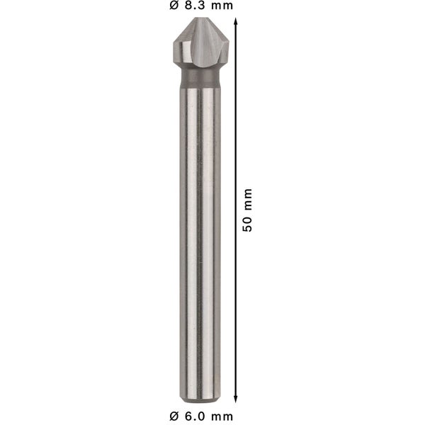 Bosch PRO Soft Metal HSS Kegelsenker 8,3 x 50 mm M4 - 2608597505