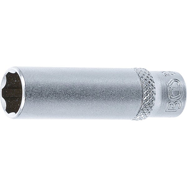 BGS Steckschlüssel-Einsatz Super Lock tief Antrieb Innenvierkant 6,3 mm (1/4) SW 10 mm - 2970