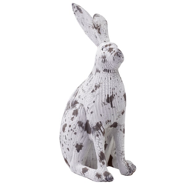 Dekorative Hasenfigur, sitzend