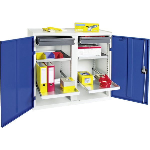 Sievert Titanium Gasbrenner mit langem Hals, Brennerkopf aus Titan und Standfuß.