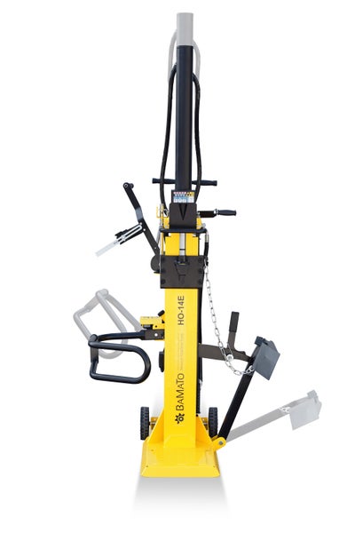 BAMATO Elektro Holzspalter HO-14E mit 14 Tonnen Spaltkraft für sicheres und effizientes Holzspalten