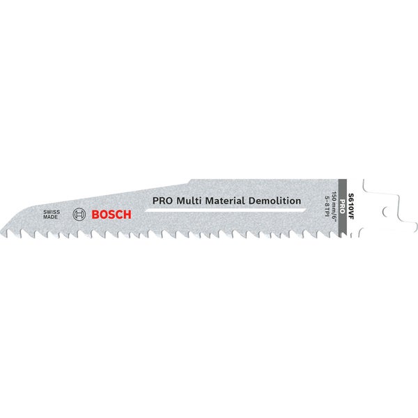 Bosch PRO Multi Material Demolition S610VF Blatt 1,6 x 22 x 150 mm 5-tlg. - 2608657608