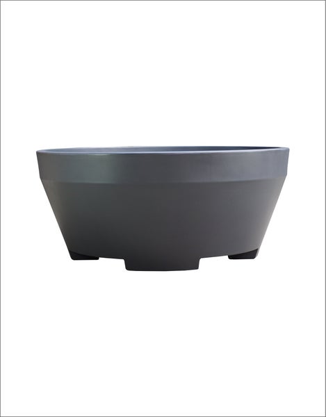 Pflanzgefäß COLE 185 Jumbo 3XL, Durchmesser 185cm, 1606 l Volumen, anthrazit, Pflanzkübel, Pflanztopf