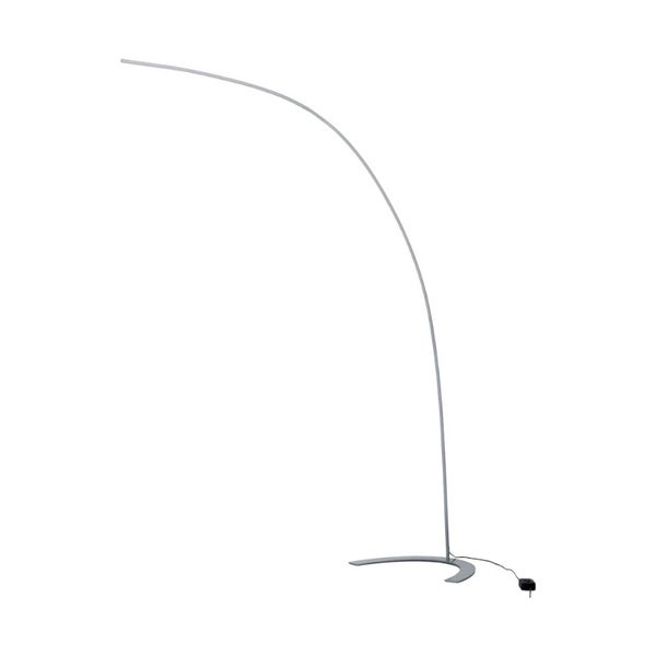 Lindby LED Stehlampe (Bogenleuchte) Danua dimmbar (Modern) in Alu aus Metall (1 flammig, ) - Stehleuchte Floor Lamp Standleuchte Wohnzimmerlampe Wohnzimmerleuchte