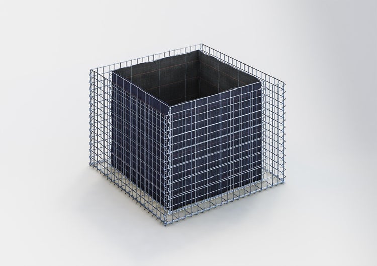 Hochbeet eckig 100 cm x 70 cm x 100 cm (L x H x T), Maschenweite 5 x 5 cm, Wandstärke 10 cm