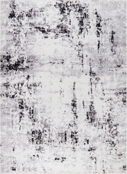 Abstrakt Moderner Teppich Weiß/Grau 152x213 cm NATALIA
