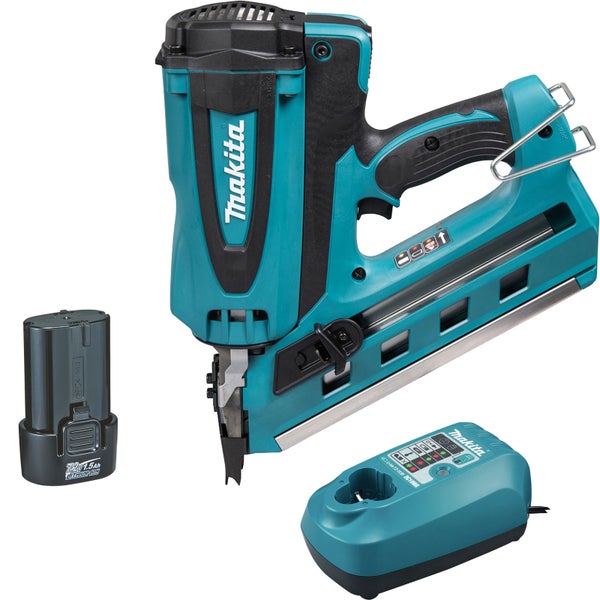 Makita GN900SE Akku-Gasnagler 7,2 V / 2x 1,5 Ah Akku + Ladegerät