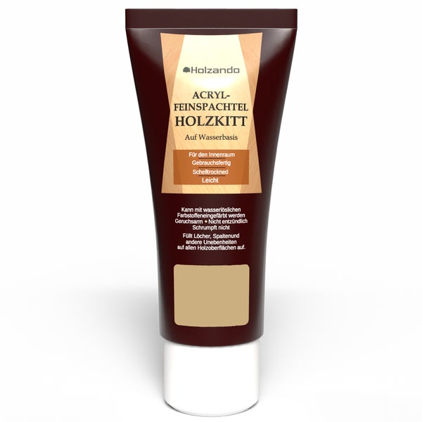 Holzando Acryl-Feinspachtel Holzkitt Tube