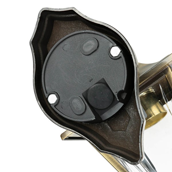 Detailansicht einer Wandleuchte mit Montageplatte