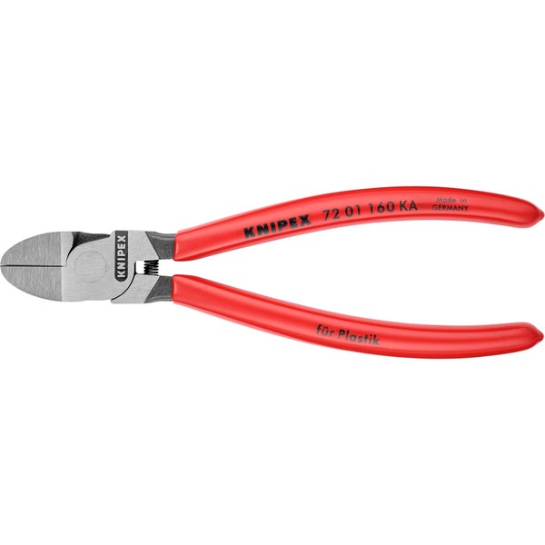 Knipex Seitenschneider 160 mm für Kunststoff